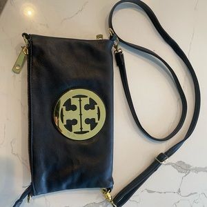 Tory Burch fold over crossbody purse